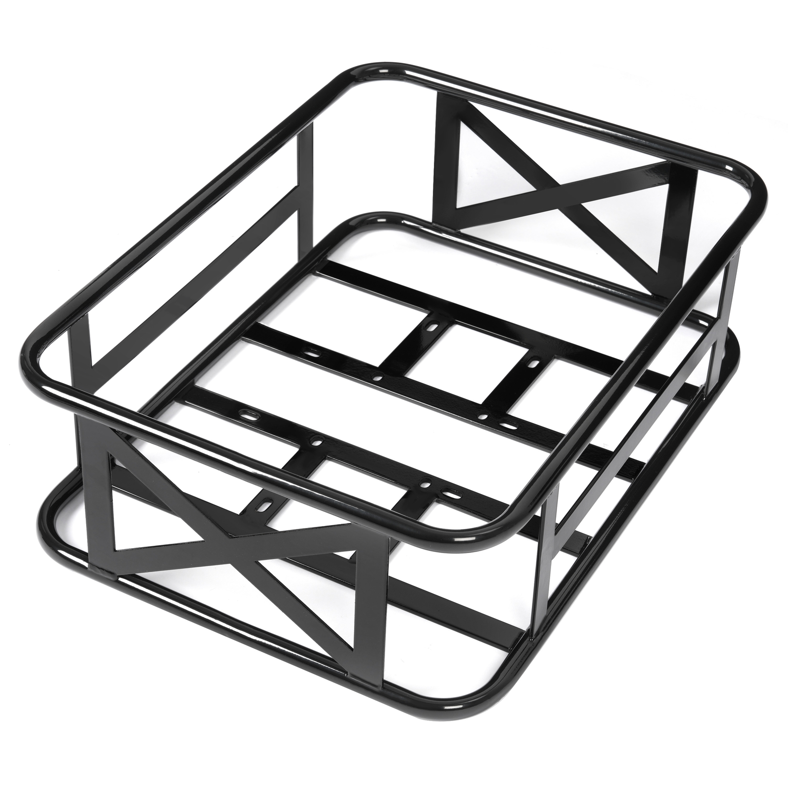 Electric Bike Rear Basket Rear Mount Bicycle Storage Basket for Most Bikes