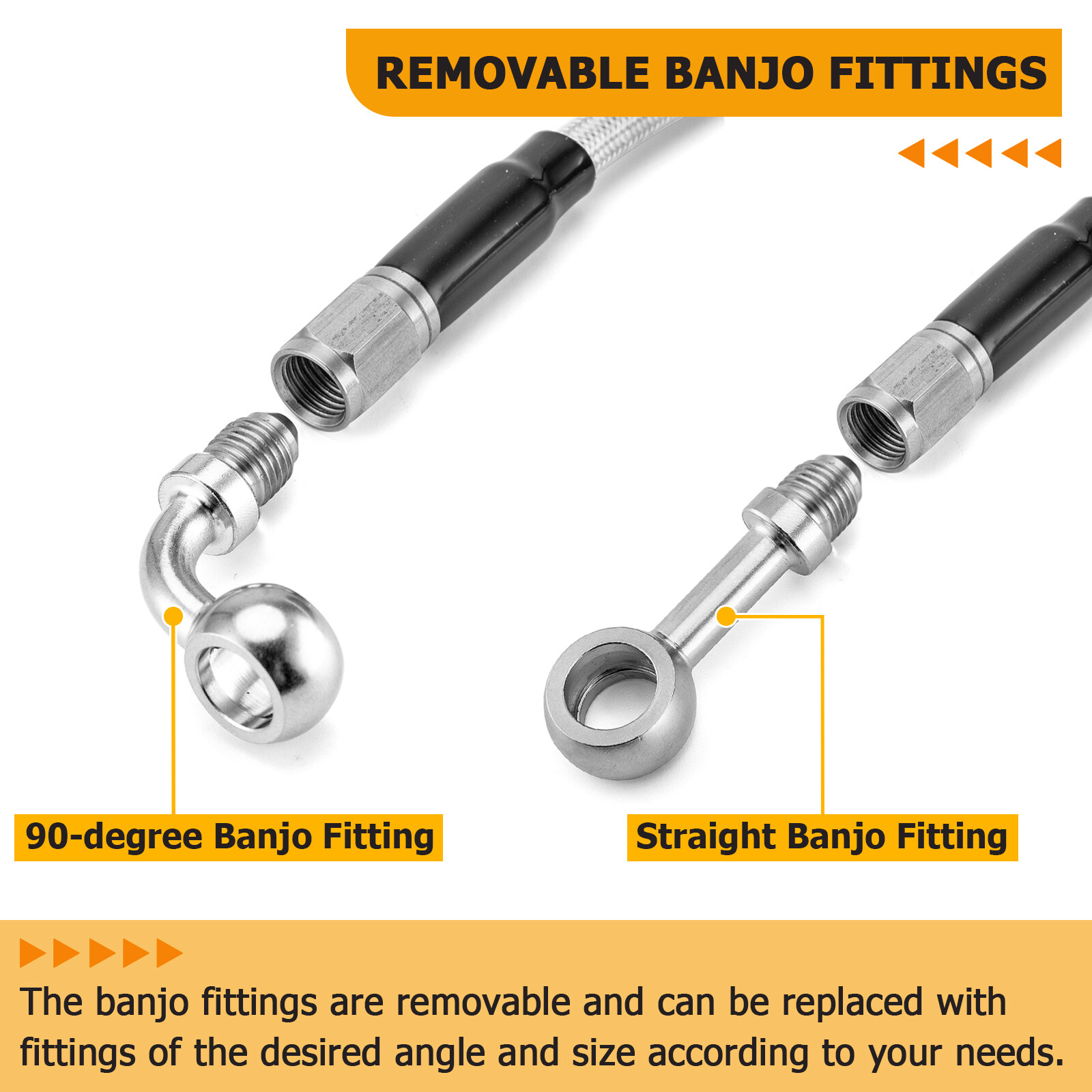 16"-18" Handlebar Brake Line Clutch Throttle Cable For Harley Dyna FXDWG Non-ABS