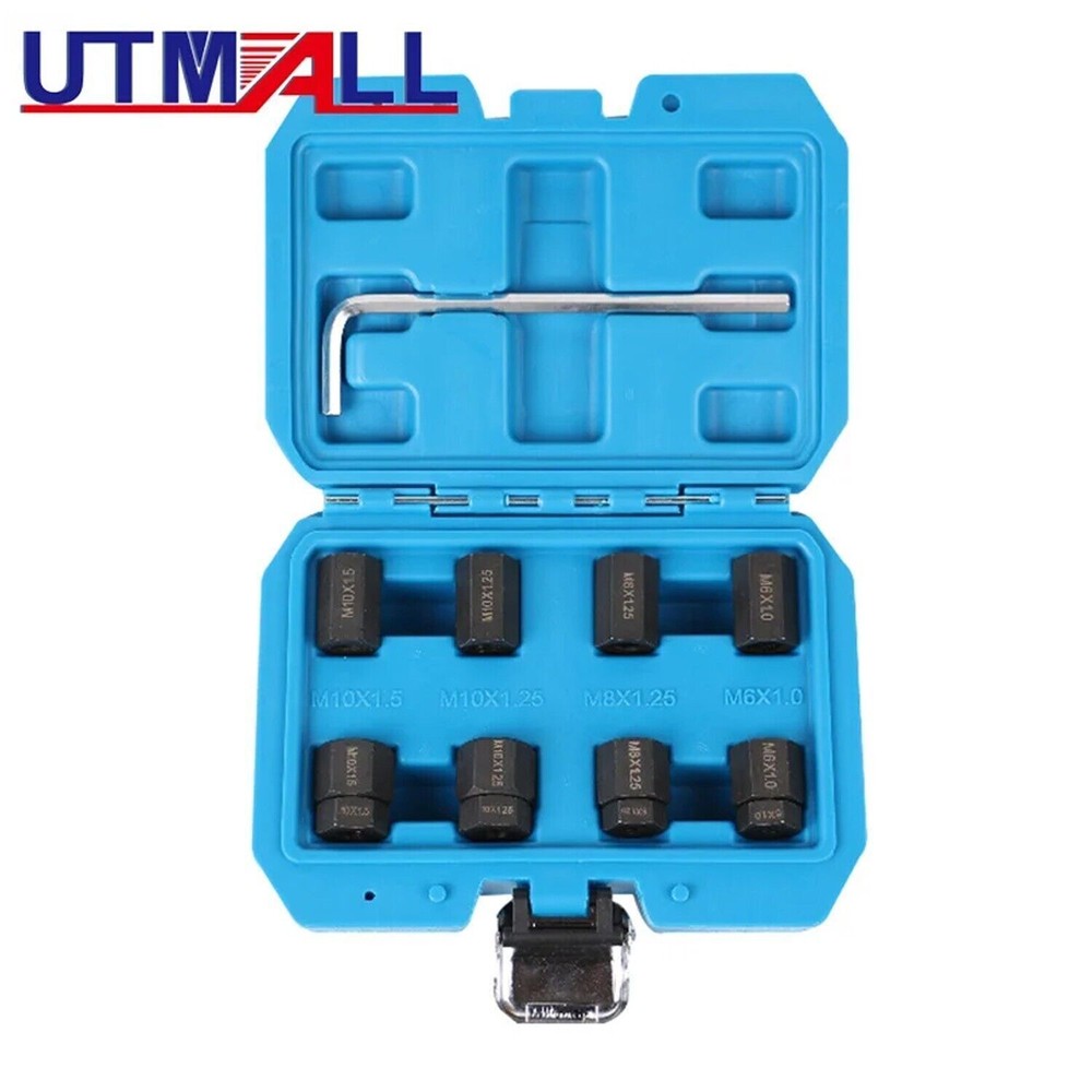 9Pcs Headless Screw Sleeve Group Screw Removal Tool