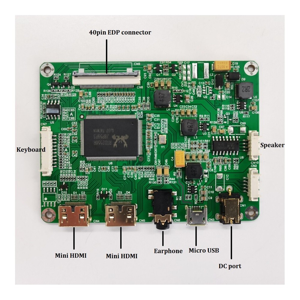 For LQ133M1JW03 1920X1080 2 mini HDMI LED EDP Controller Board LCD panel kit