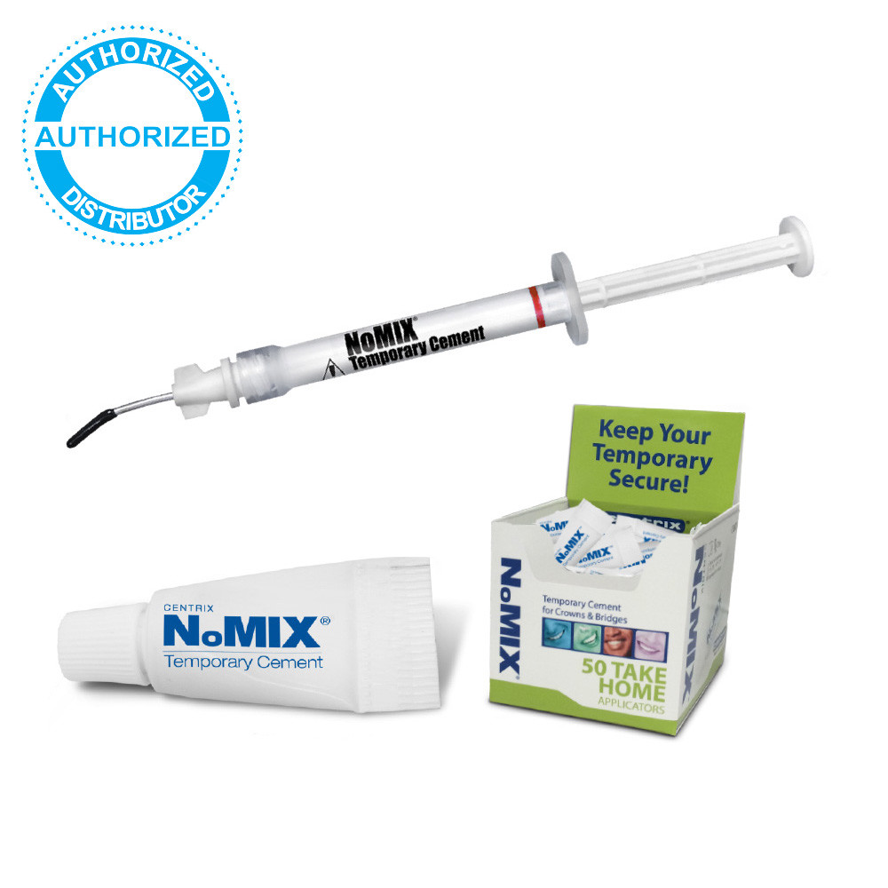 Centrix NoMix Moisture Activated Temporary Cement  For Short Term Applications