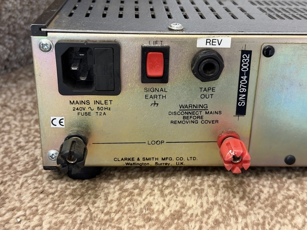 VORTEXION Series 400 Induction Loop Amplifier Model 469 - Tested Working