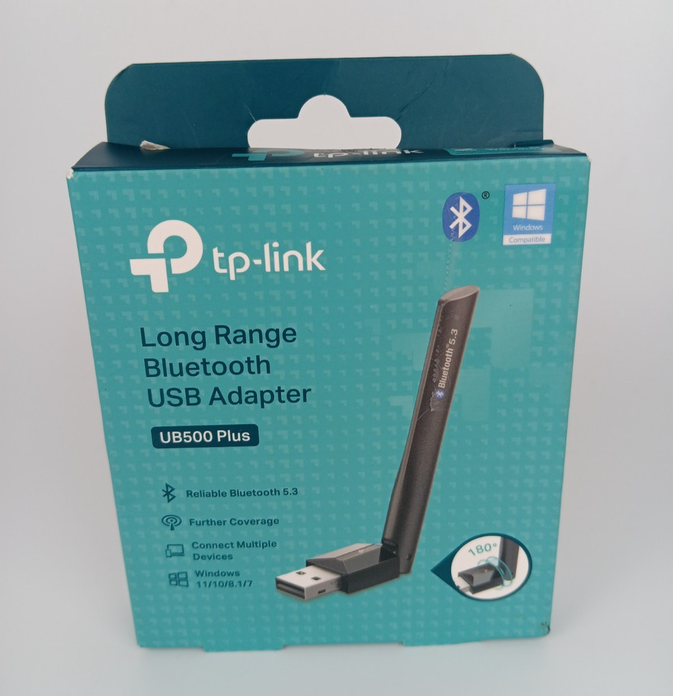 TP-Link Long Range Bluetooth USB Adapter (UB500 Plus) Windows 11/10/8.1/7