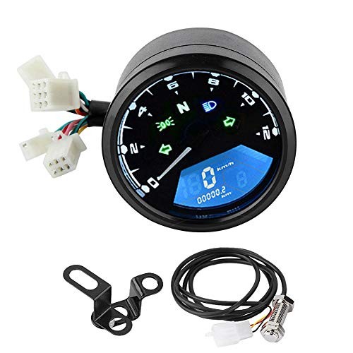 Speedometer for Motorcycle - Universal Motorcycle LCD Digital Display