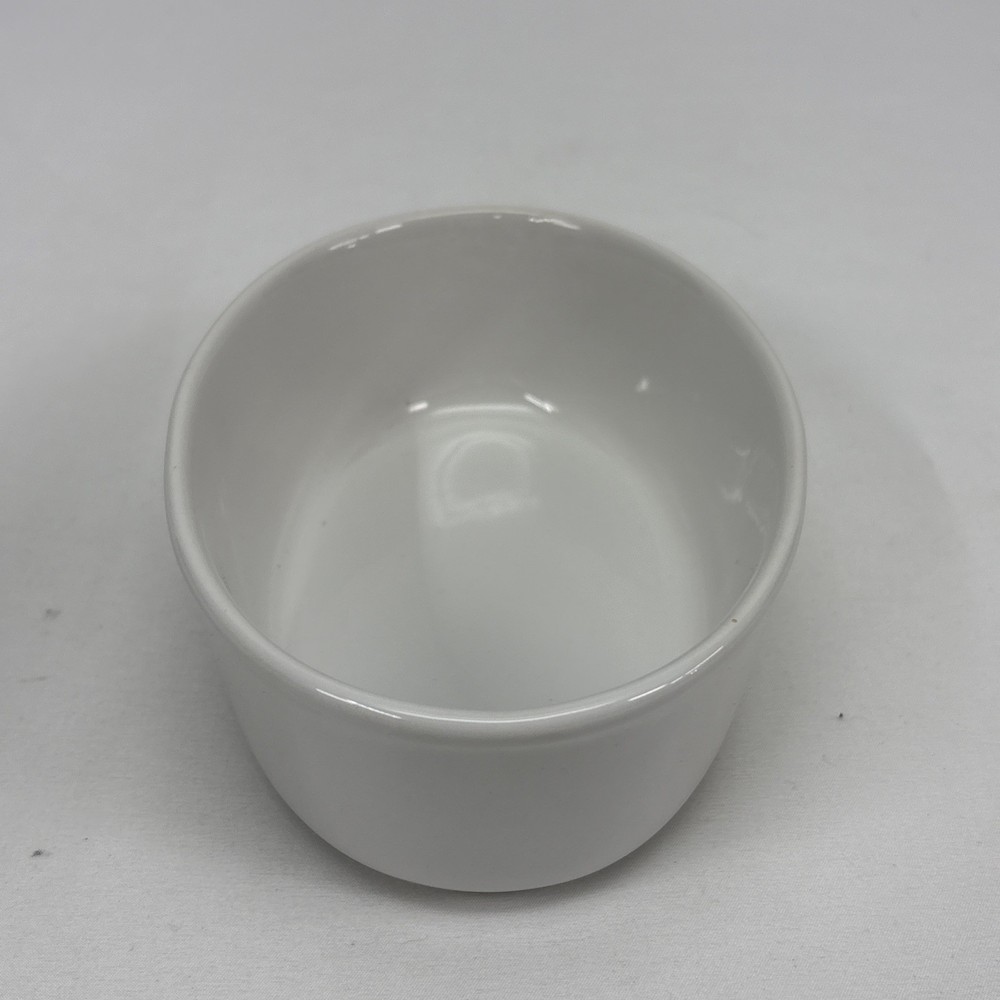 Temp-Tations Ovenware Stoneware 7" x 5" Oval Mini Baking Dish WHITE MINT