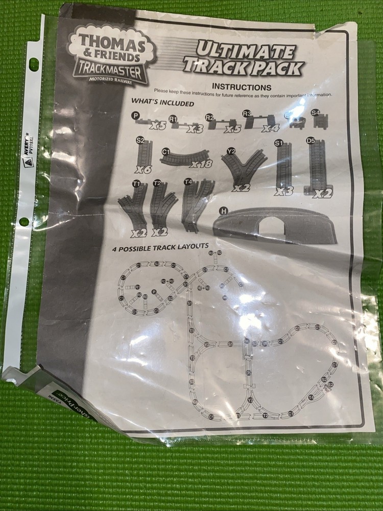 Thomas & Friends TrackMaster Motorized Railway Ultimate Track 2013 Pack Pieces