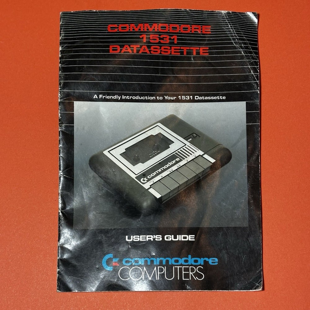 Commodore 1531 Datasette Users Guide - Average Condition