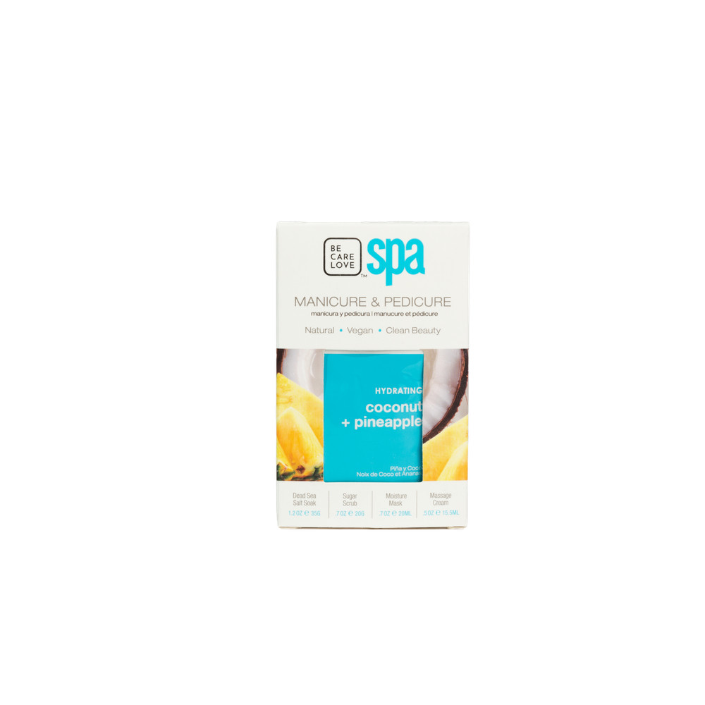 BCL Spa Coconut + Pineapple 4-step Packet Box