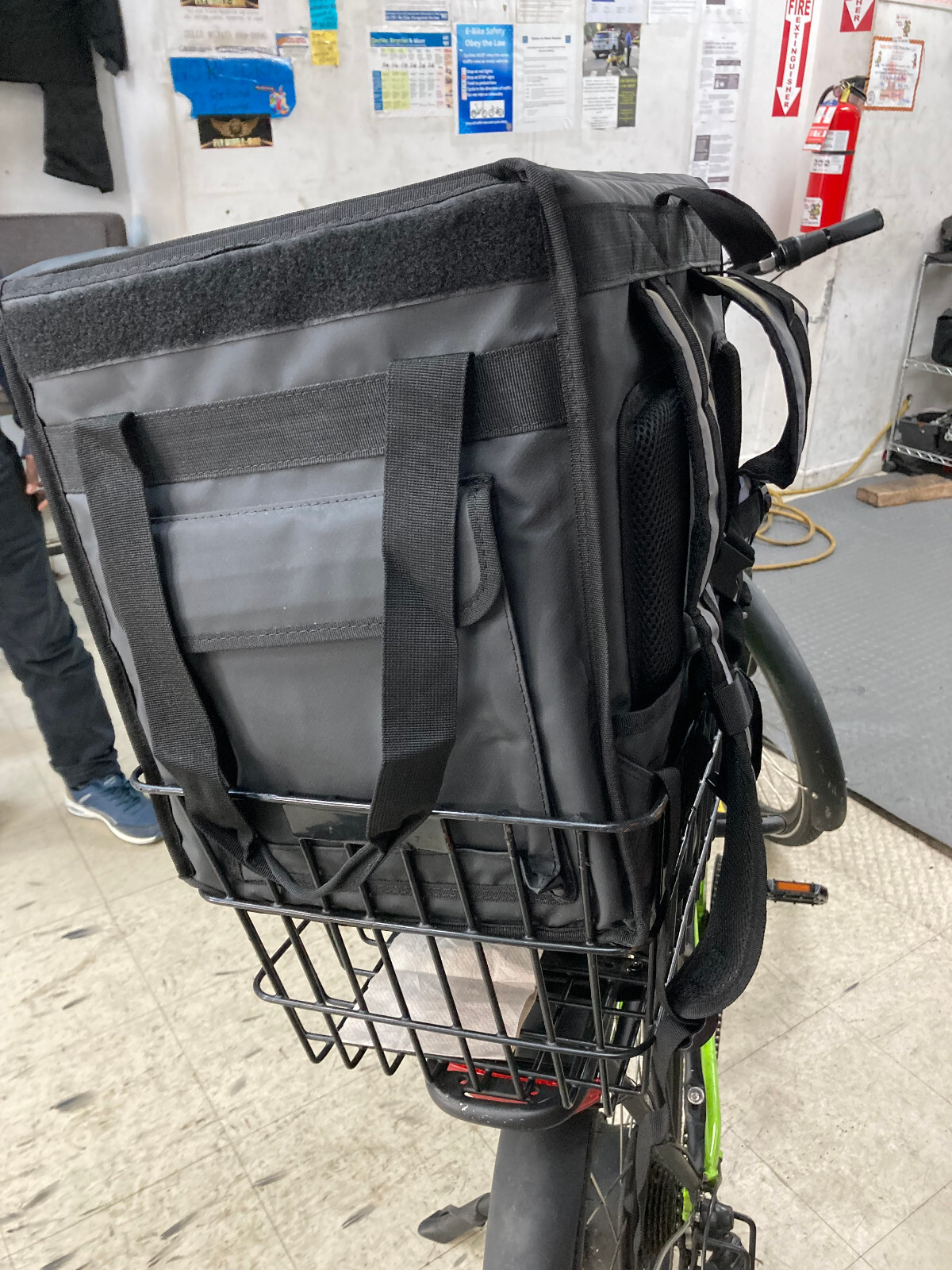 Food Delivery Large Backpack Insulated waterproof bag for ebike Motorcycles