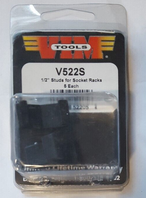 VIM Tools 2PC V522S 1/2" Studs For Socket Racks P2
