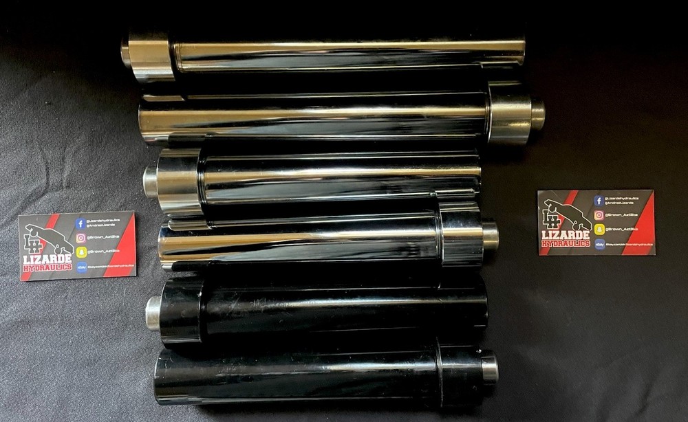 Lowrider Hydraulics, 8” CHROME Cylinders *1pr