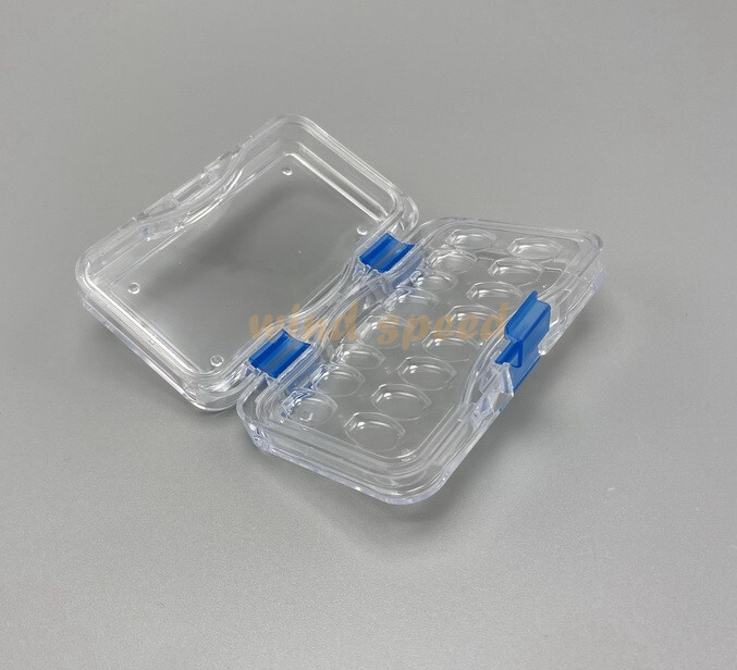 Display Box Jewelry Boxes Clear Membrane Denture False Teeth Case 10*6*2.2cm