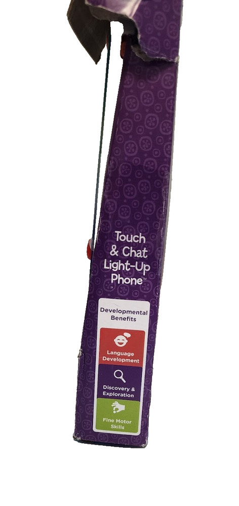 VTech Touch and Chat Light-Up Phone - NEW - minor damage to box