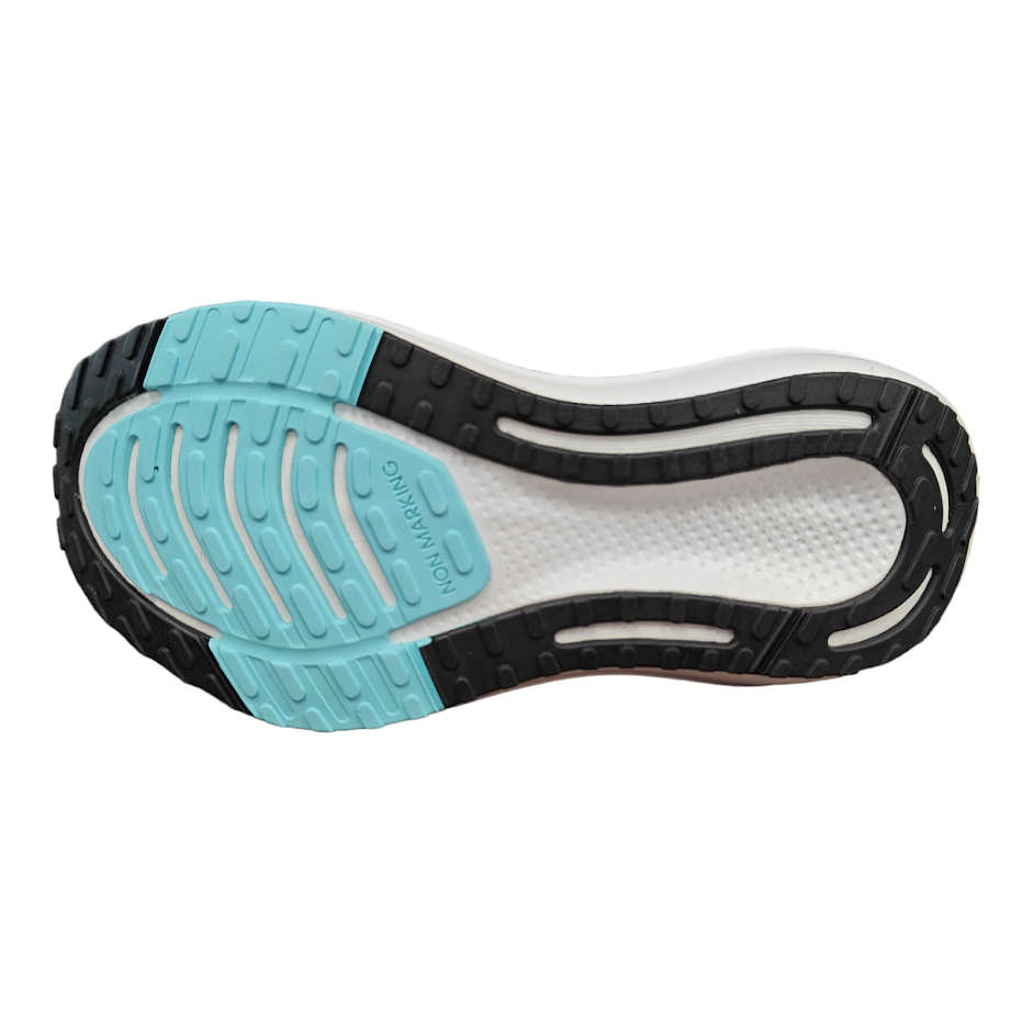 Adidas KIDS H01876 EQ21 Run Black Pulse Aqua Running Athletic Shoes