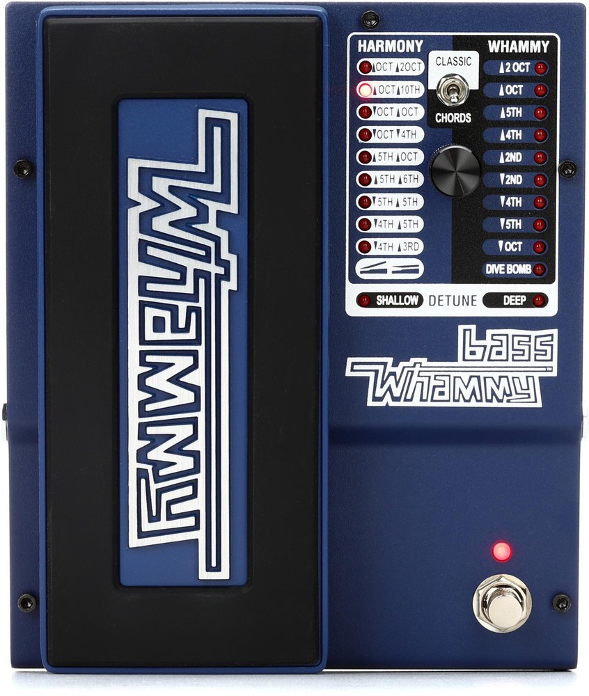 DigiTech Bass Whammy Pitch Shift Bass Pedal (2-pack) Bundle