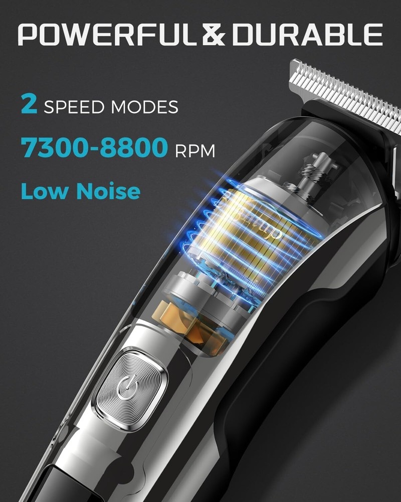 Brightup All-in-One Beard Trimmer Kit for Men