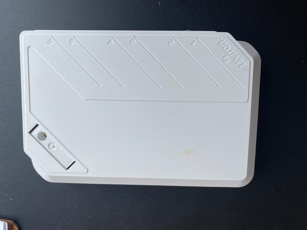 Leviton CAT-41296-MMW MOS Surface Mount Box, White