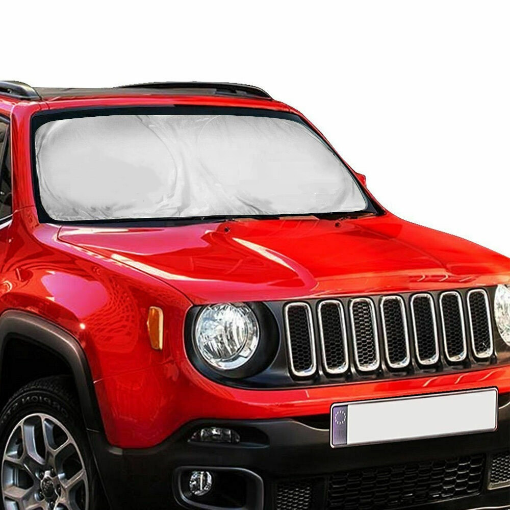 For Jeep Auto Windshield Sun Shade Reflective Screen Foldable UV Block Cover