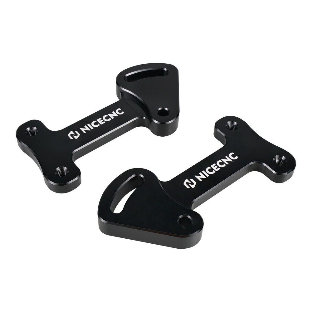 3.25" Windshield Windscreen Bracket Risers Adjustable for Kawasaki KLR650 22-25