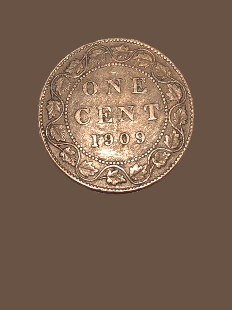 1909 Canada Large One Cent - VF