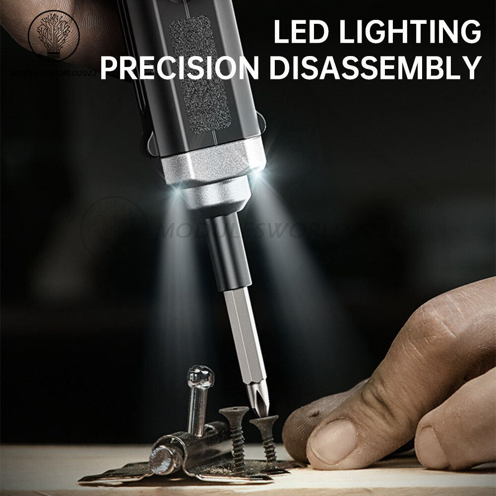 Electric Screwdriver Cordless Rechargeable Precision Screw Driver Mult-ifunction