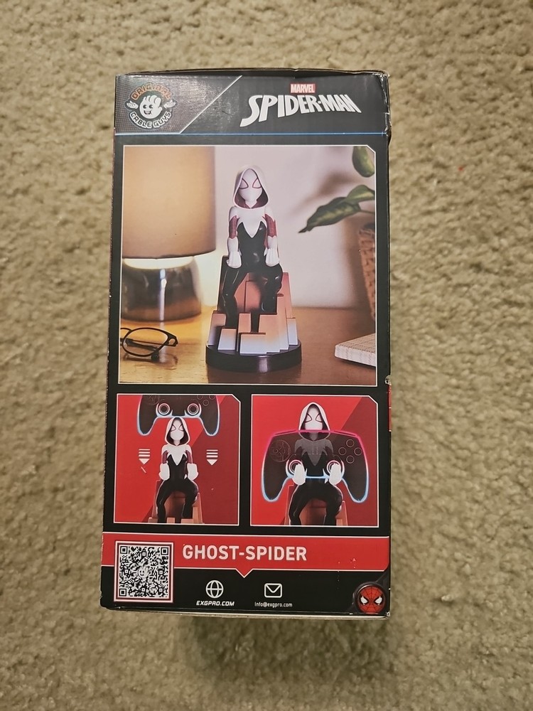 Marvel Spider-Man Ghost-Spider Phone Remote Controller Holder Stand Office NEW