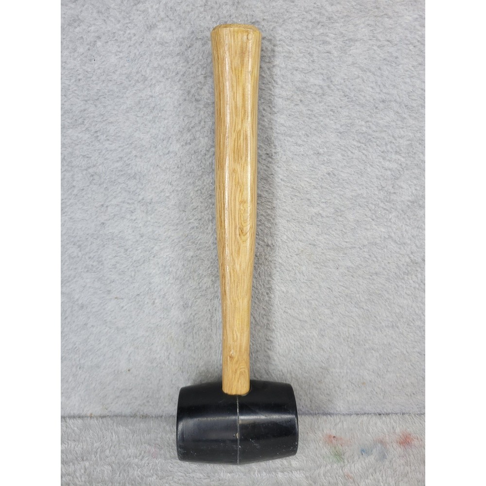 Rubber Mallet Wooden Handle Soft Face Hammer Tool