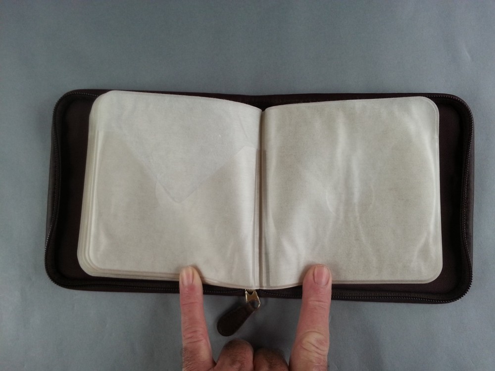 Coach CD DVD Storage Case Holder