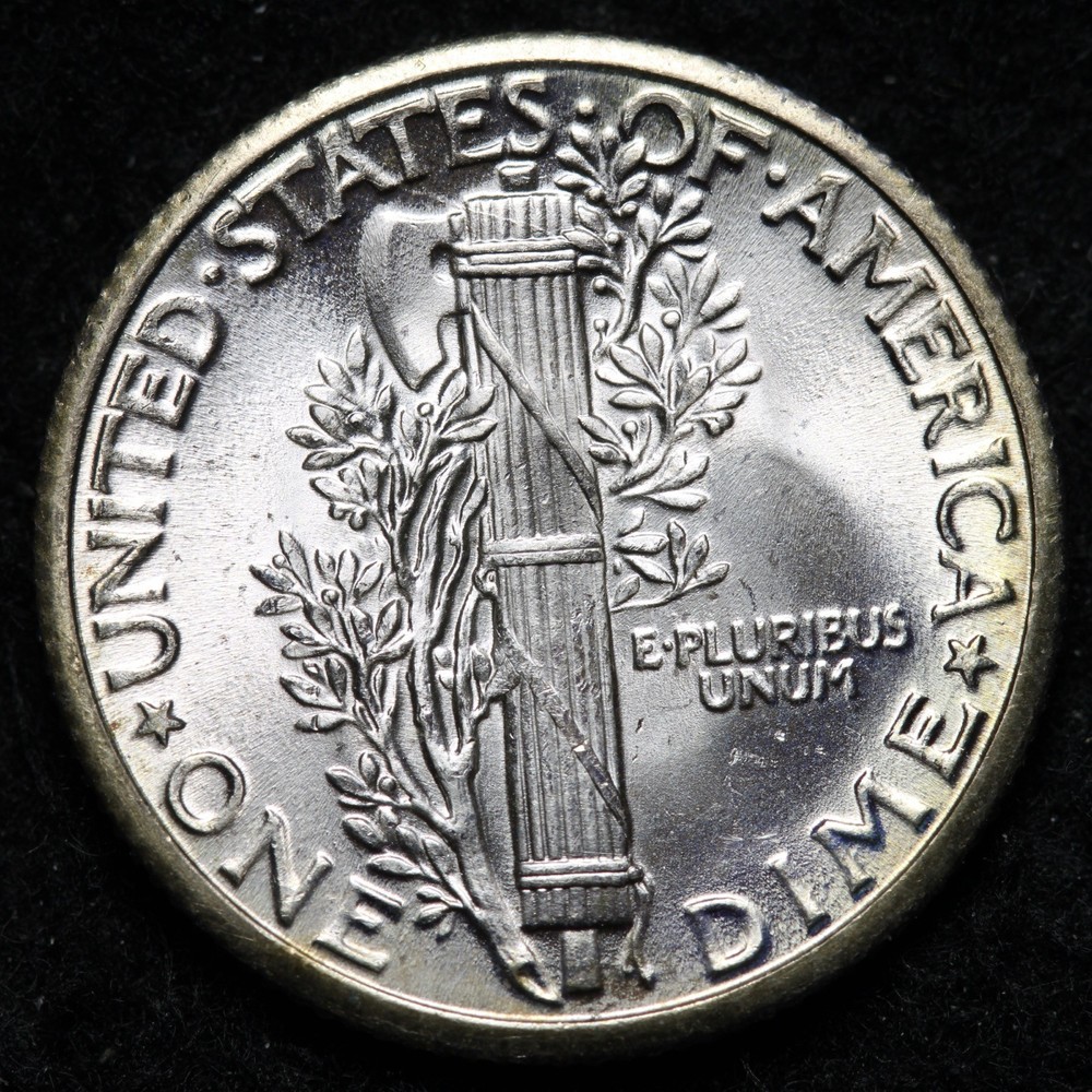 1934 Mercury Silver Dime GEM BU *UNCIRCULATED* MS FSB E215 AIEY