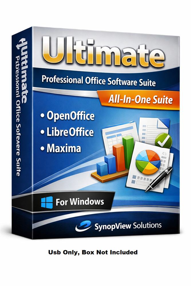 Ultimate Pro Office Software Suite Home & Students 3 Programs for Windows 2026
