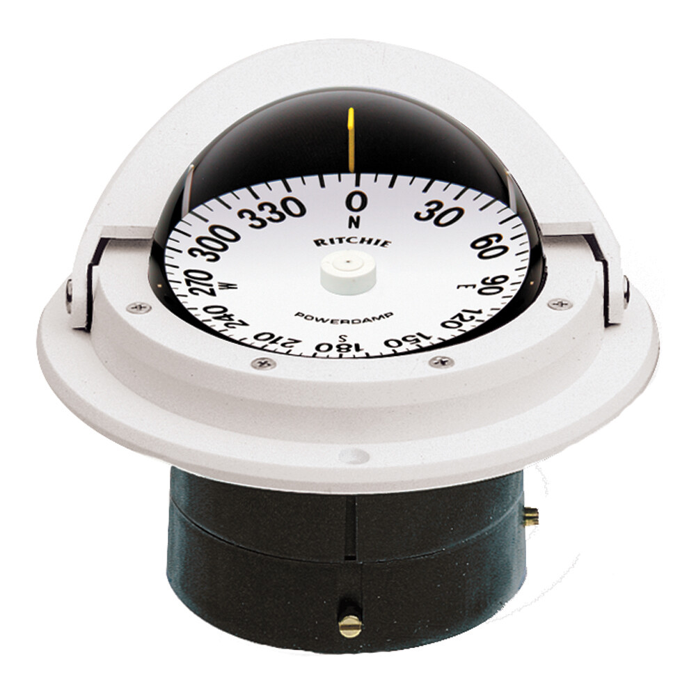 F-82W Ritchie F-82W Voyager Compass Flush Mount White