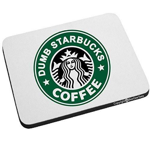 Nathan For You Dumb Coffee Funny Mouse Pad by BeeGeeTees