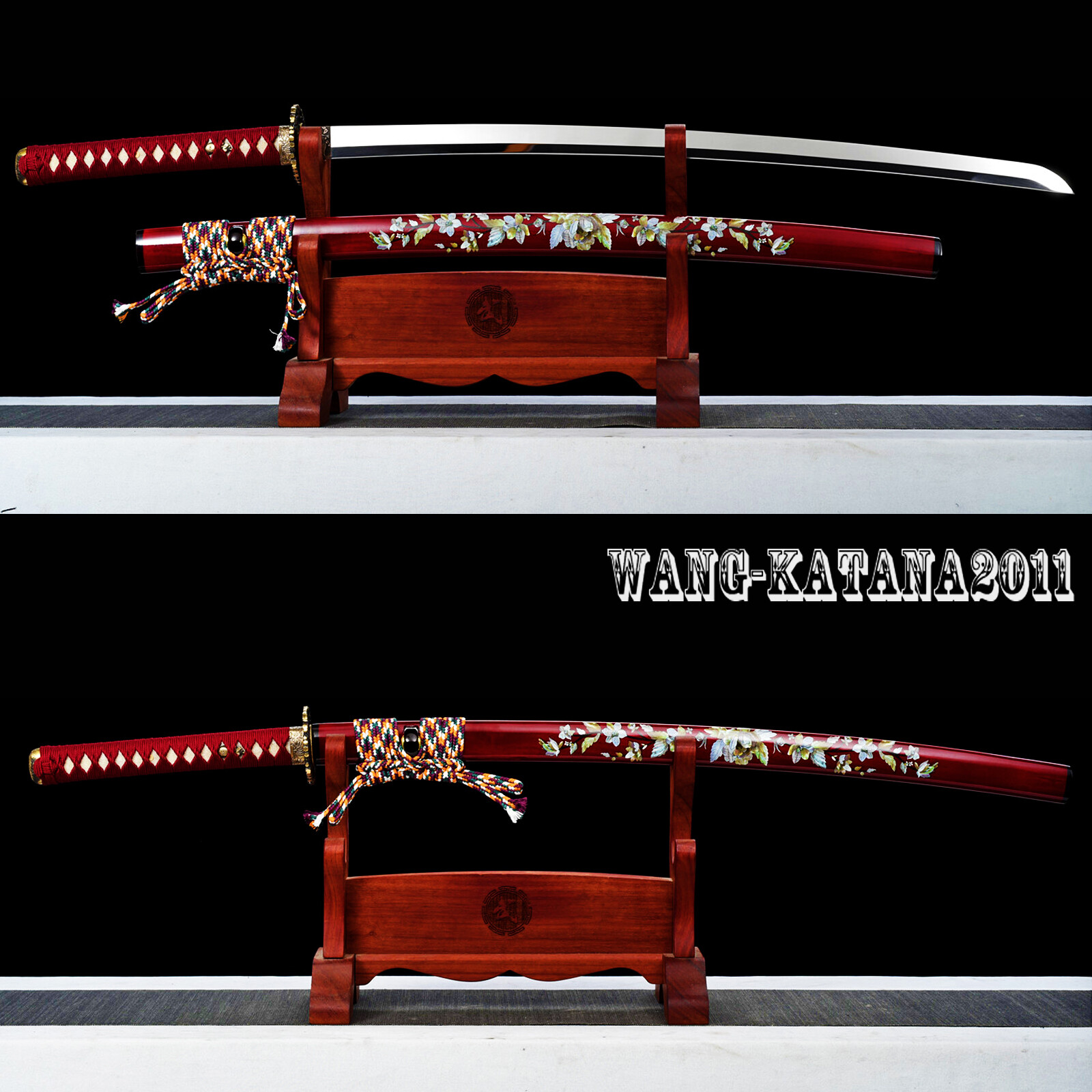 Authentic Handmade Sharp Japanese Samurai Katana Sword High Carbon Steel Blade