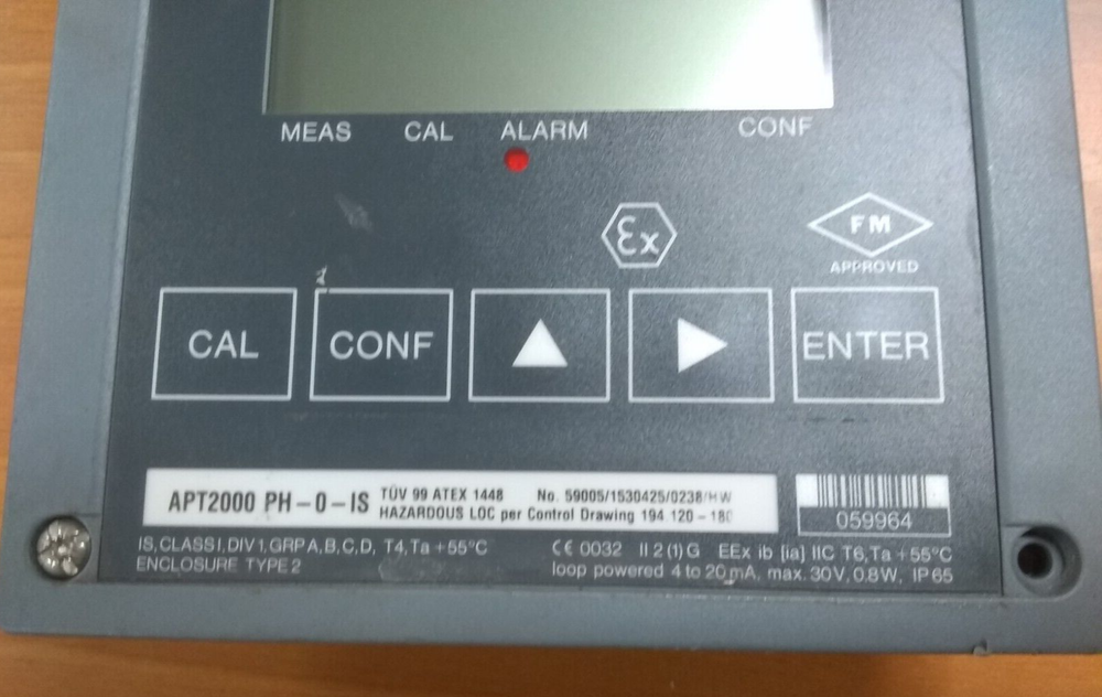 HONEYWELL APT2000 PH-0-IS TRANSMITTER (Front Unit)