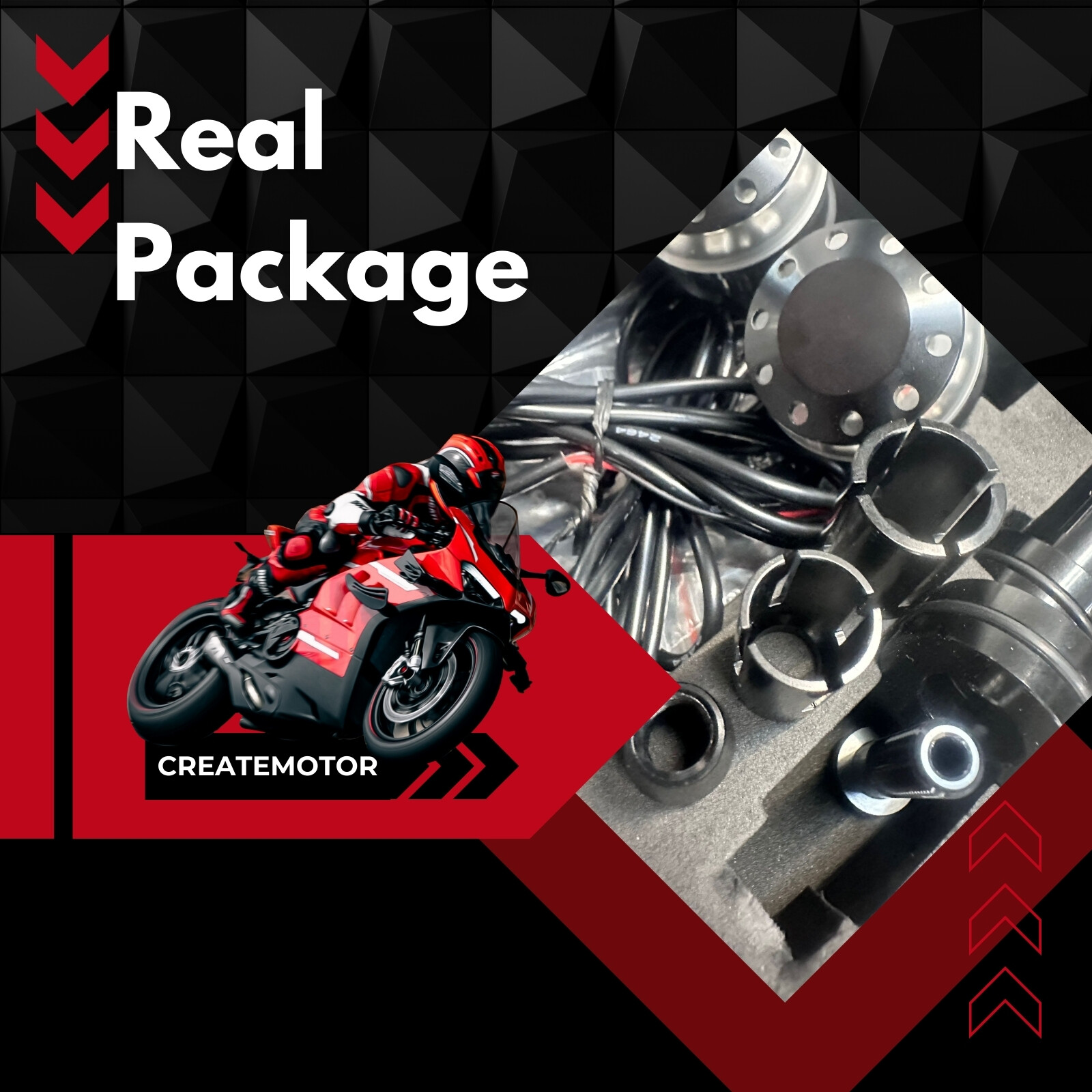 Motorcycle LED Bar End Lights | Amber Turn Signal Indicators | Black Finish