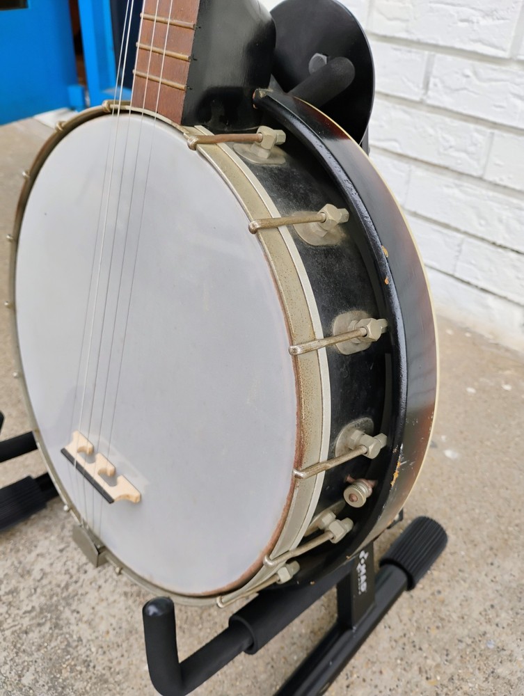 1960's Silvertone 5 String Banjo w/Chip Case! -LL