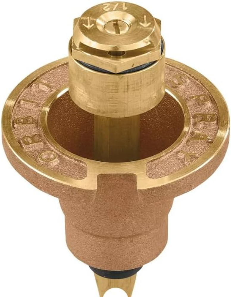 3-Pack Orbit 54071 Brass Pop-Up Flush Head Sprinkler Half Pattern Spray Nozzle
