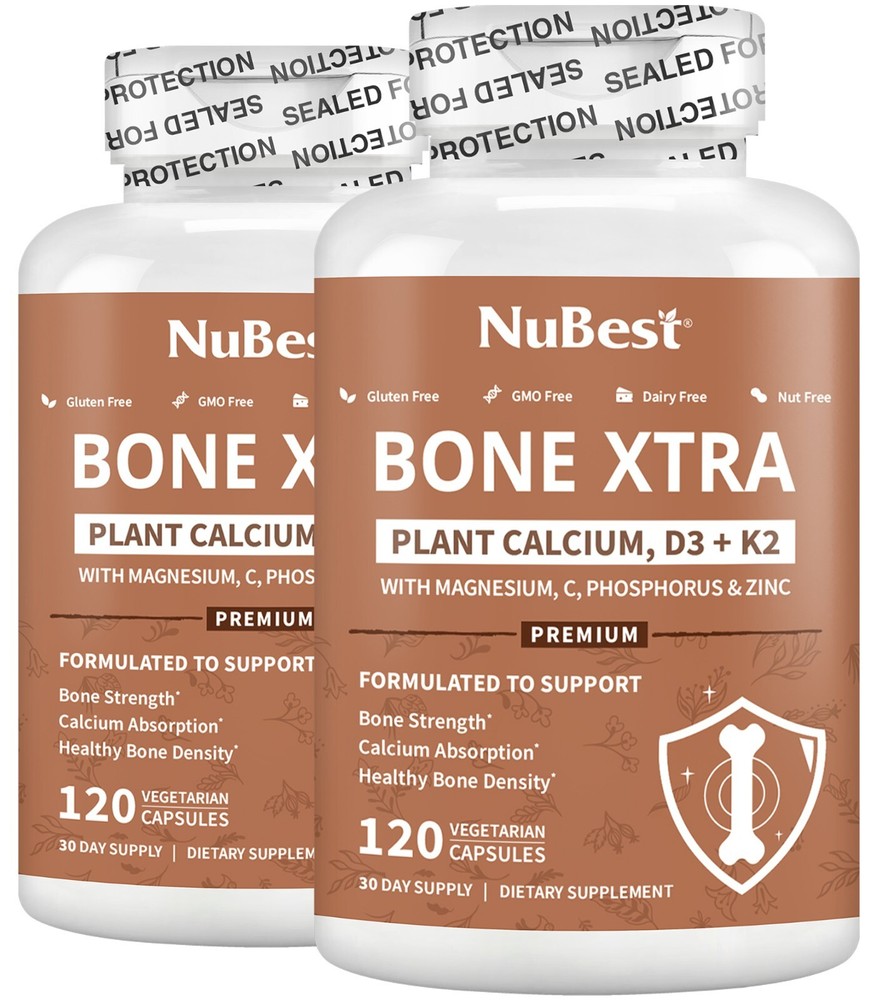 Bone Xtra Supplement,  Bone Strength Formula For Teens & Adults - Pack 2
