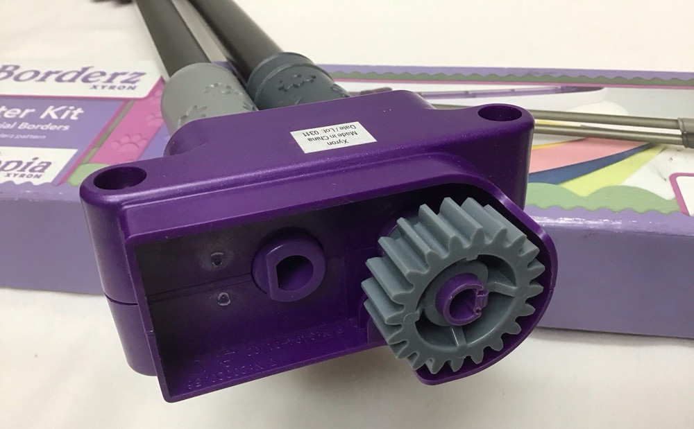 Xyron Borders Emboss Rollers for Creatopia Floral Design Flowers Embossing