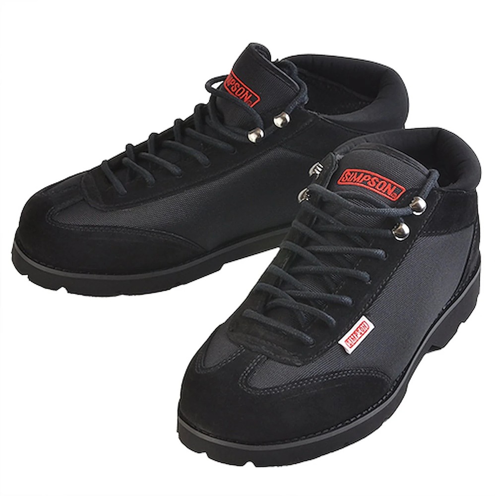 Simpson 57120BK Crew Shoe Black Size 12