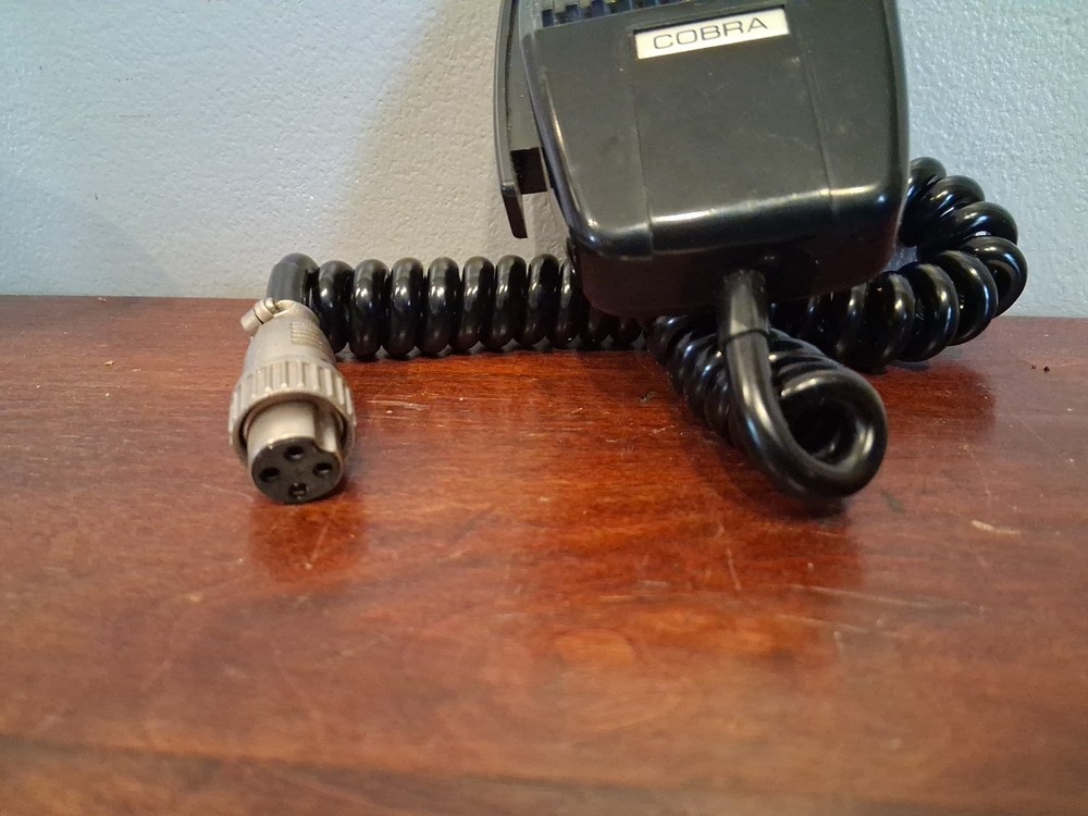 Cobra CB Dynamic 4-Pin Microphone IMP500 UNTESTED
