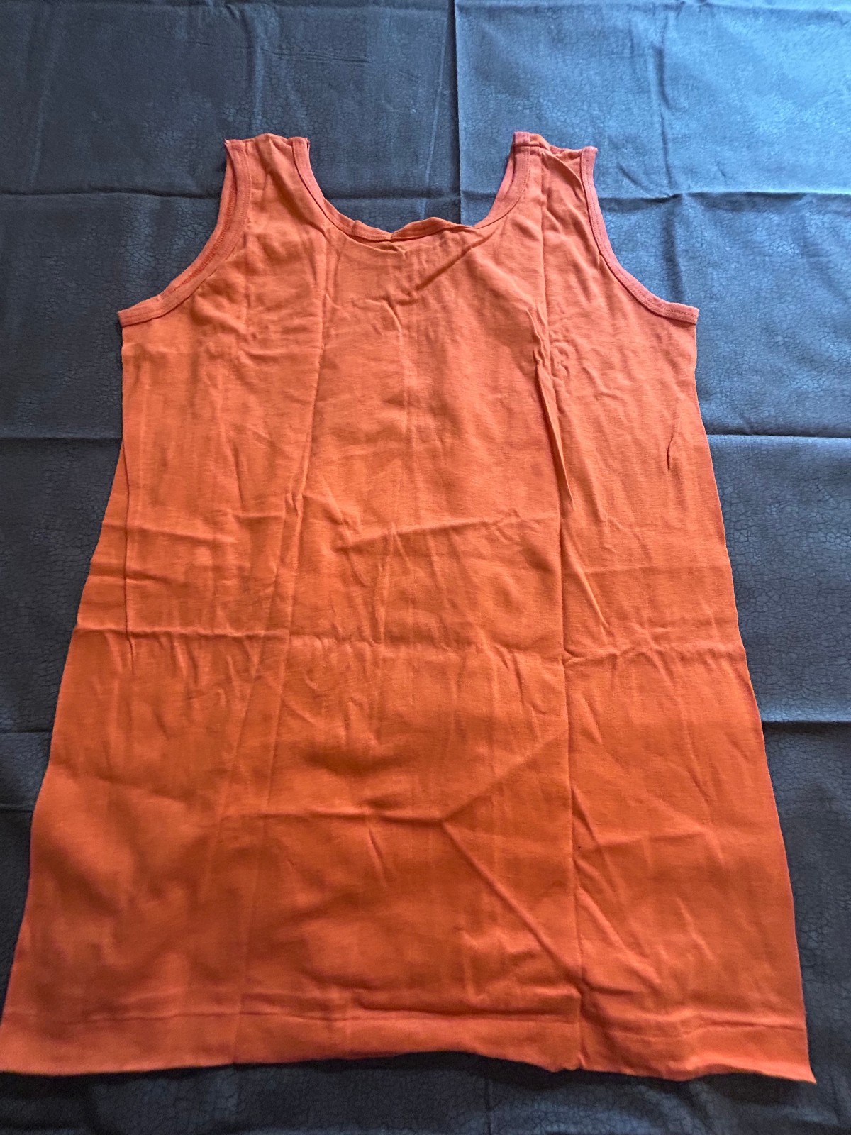 Vintage Tank Top "Orange Crush" Size M(38-40).
