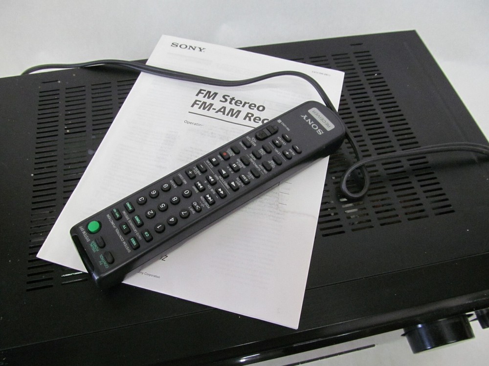 SONY STR-DE505 w/ Remote Bundle Stereo Receiver