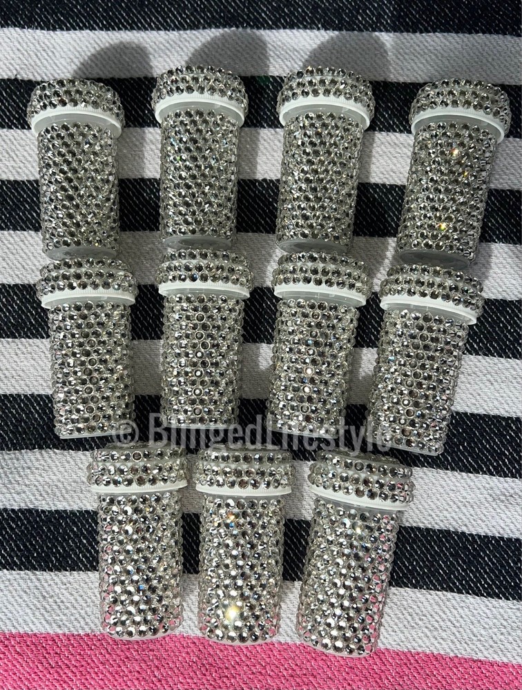Bling Pill Bottle - Smaller 13 Dram Bling Accessories