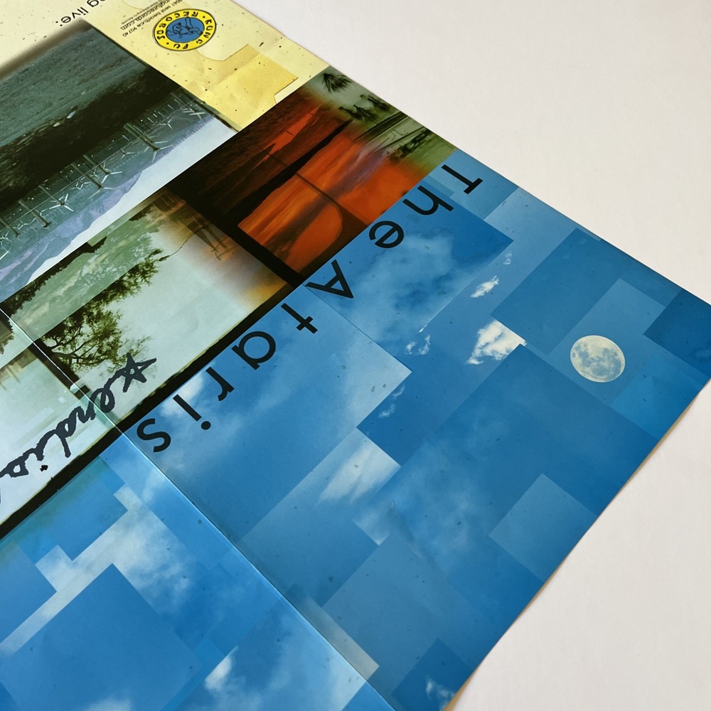 THE ATARIS End Is Forever Vintage OG Promo Poster Kung Fu Live Tour Y2K Dimas