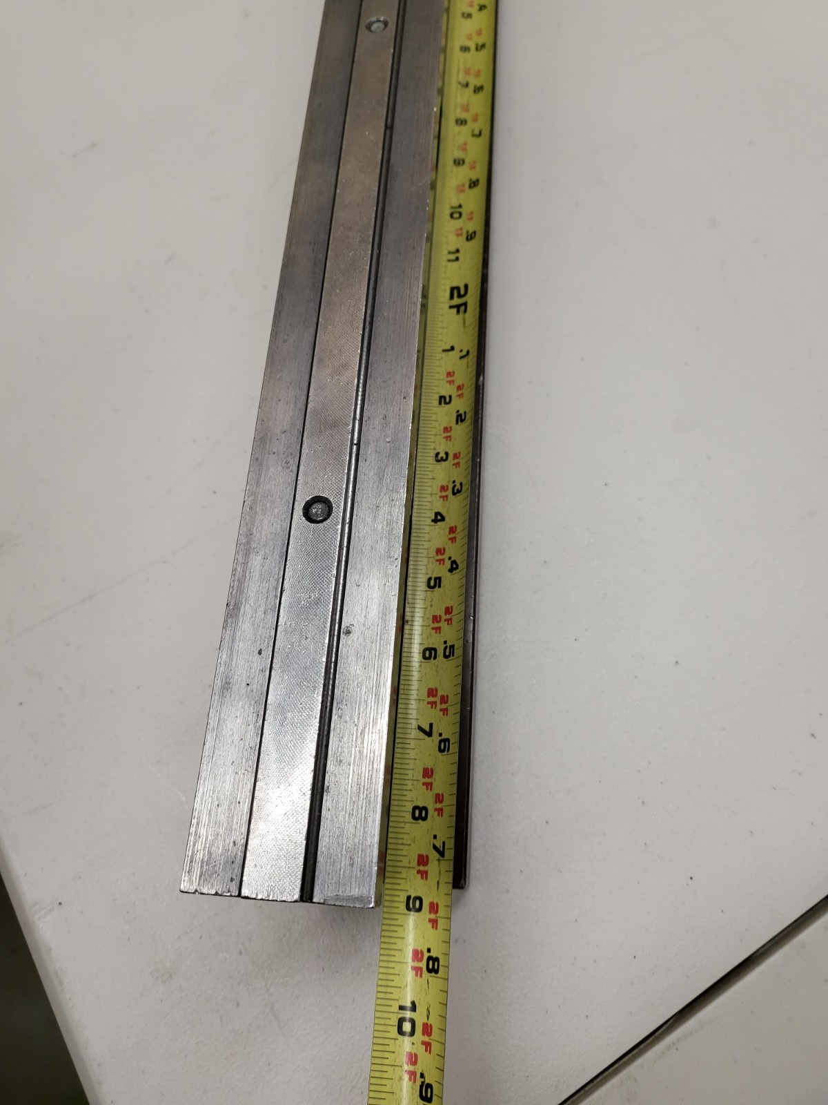 Press Brake 2V Die Holder 2.95" Tall X 2.362" Wide 32.87" Long & Amada Rail QC