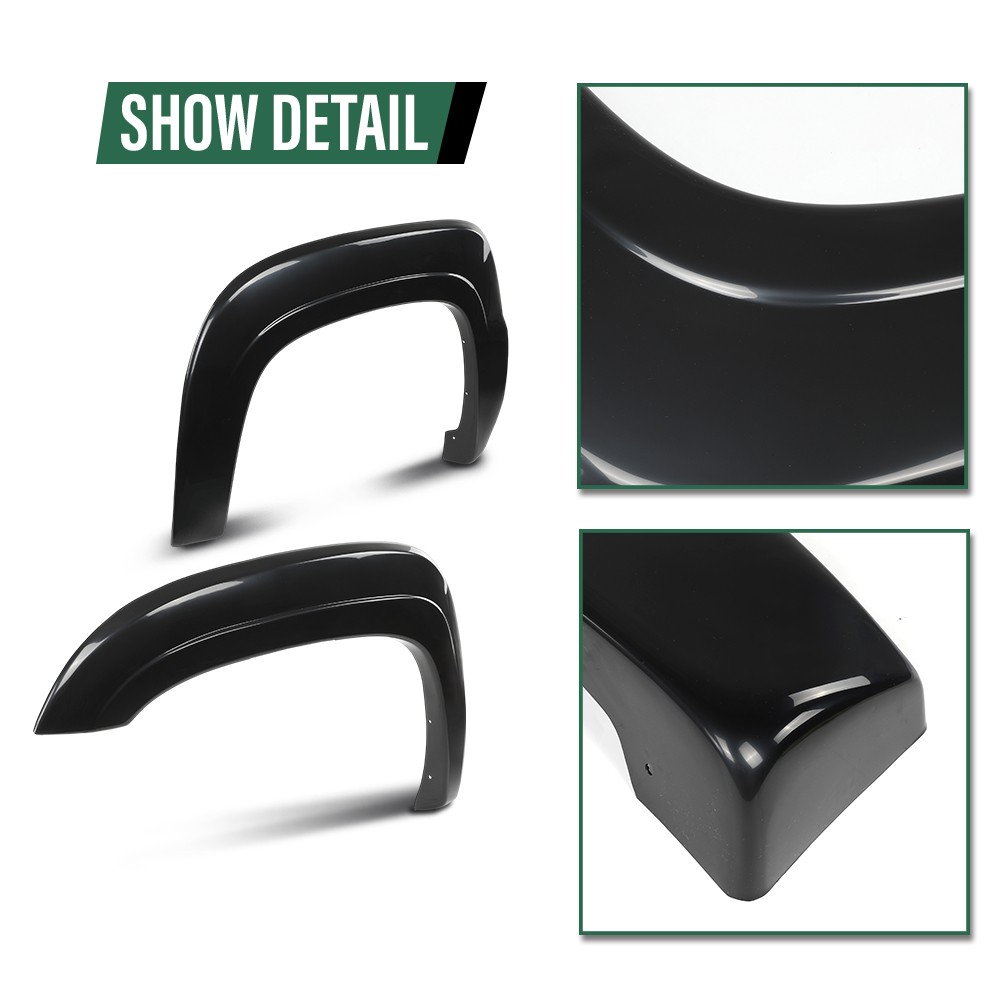 [4pcs] Fit For 2007-2013 Chevrolet Chevy Avalanche Wheel Fender Flares