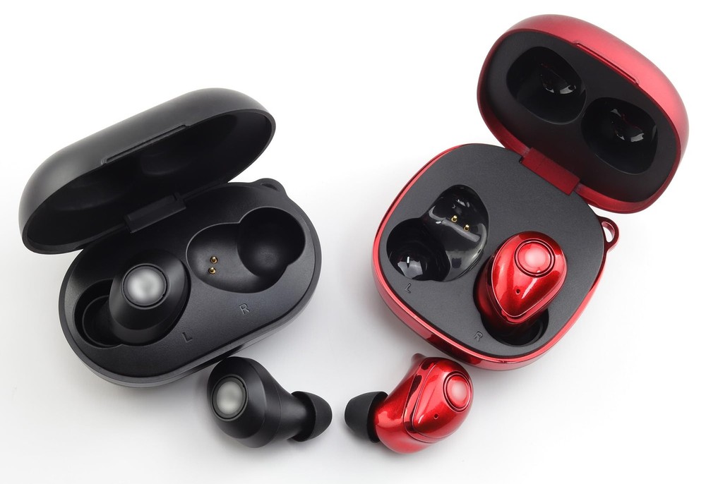 NANLANFAN Replacement Silicone Ear Tips for Ray-con E25, Black