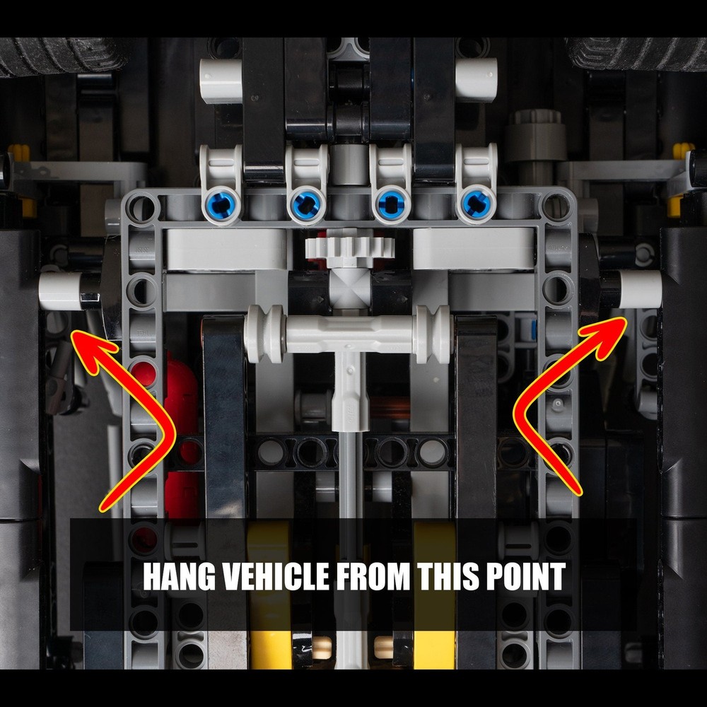 Wall Mount for LEGO Technic Dom's Charger-42111