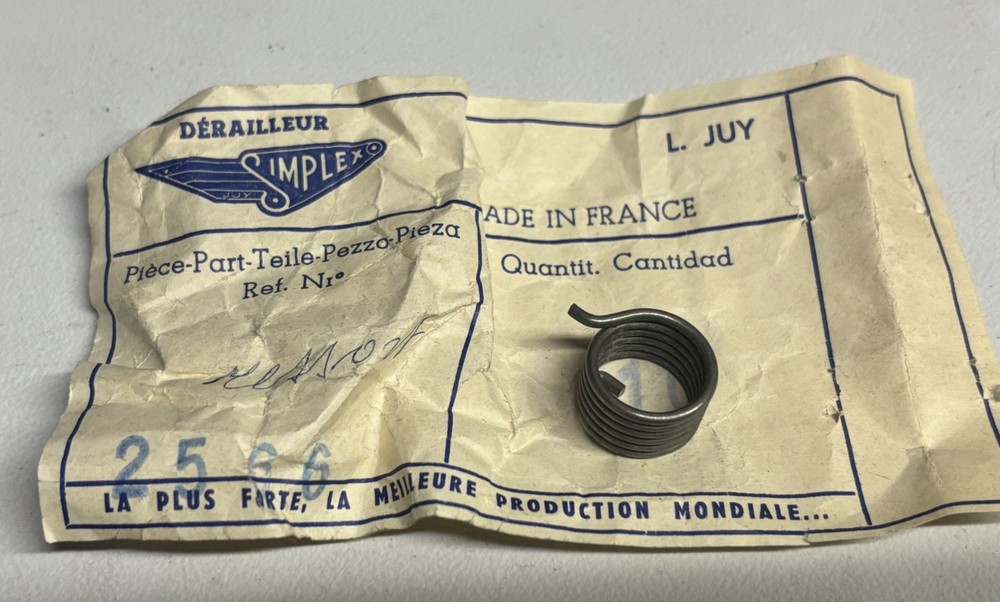 1 Vintage Simplex Spring 2566 NOS